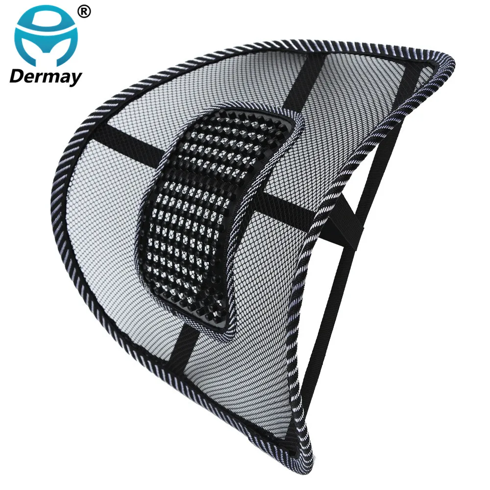 Новинка от бренда DERMAY цвет черный размеры 40x36 см|lumbar support|lumbar support car seatlumbar seat |