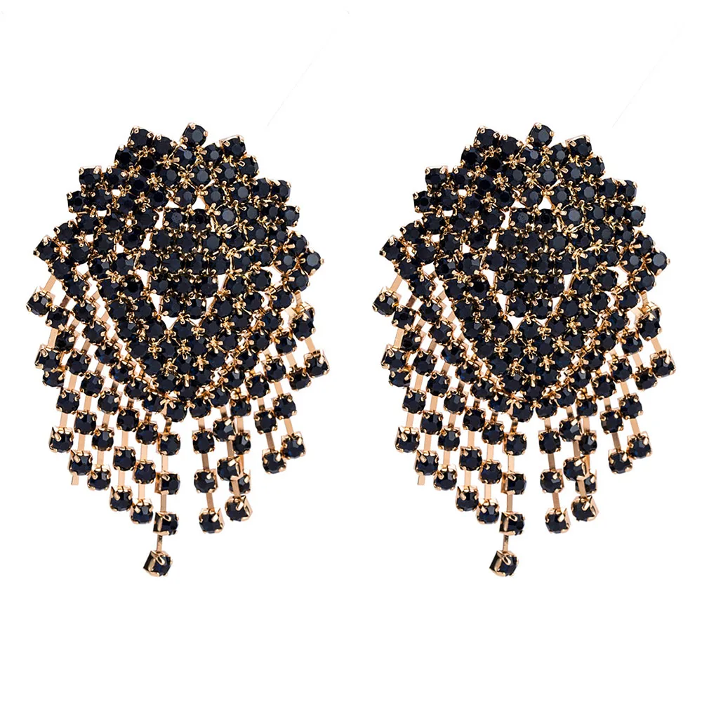 Серьги капельки золотистого и серебристого цвета для свадьбы роскошные серьги с