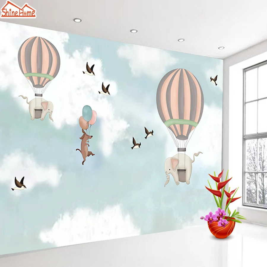 

Cartoon 8d Silk Wallpaper 3d Mural Wallpapers for Living Room Kids Contact Wall Paper Papers Home Deor Peel and Stick Art Murals