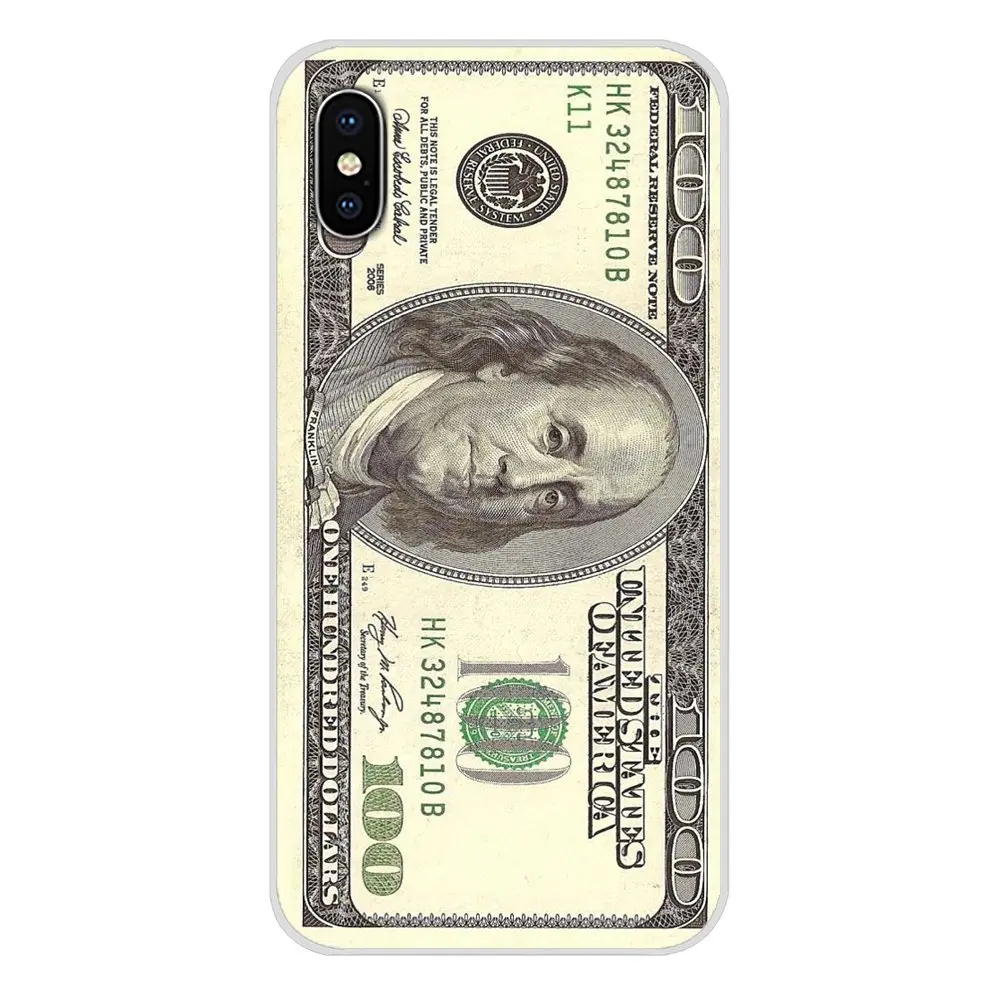 Чехол для мобильного телефона Samsung Galaxy S4 S5 MINI S6 S7 edge S8 S9 S10 Plus Note 3 4 5 8 9 Big Money 100