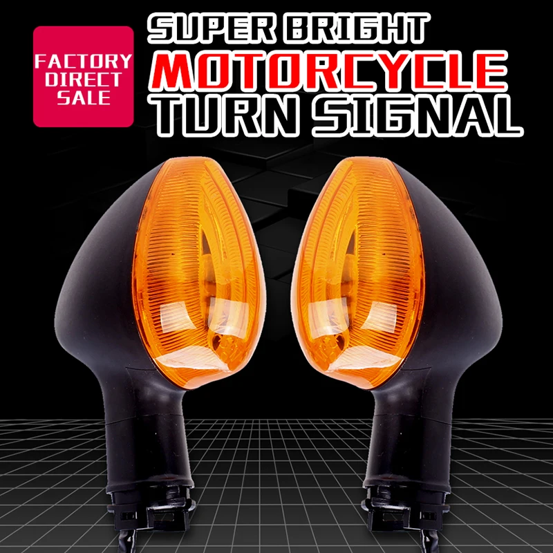 

1 Pair Motorcycle steering lamp Cornering Turn Signals Indicator Light Front And Rear For Yamaha FZ1000 FZ1 FZ600 FZ6 FZ1S FZ6S