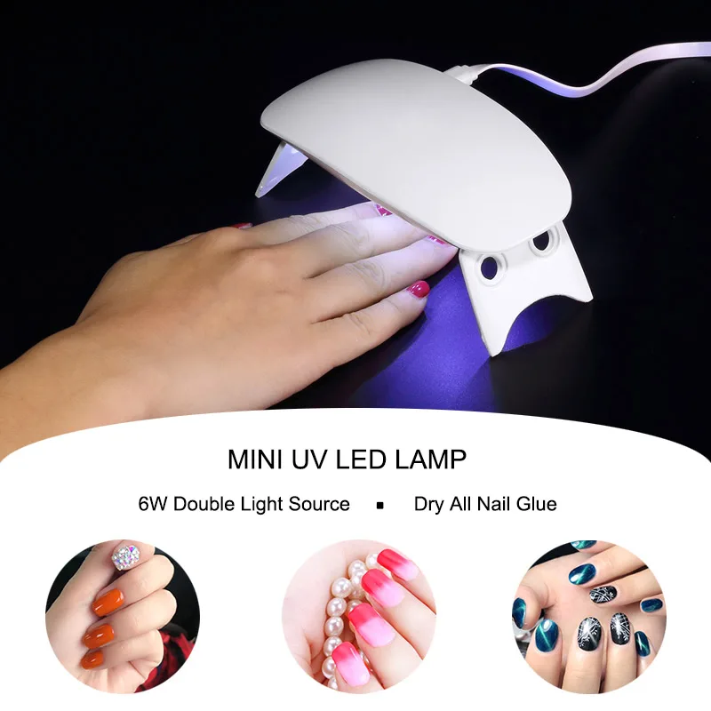 Лампа для сушки гель-лака 6 Вт | Красота и здоровье