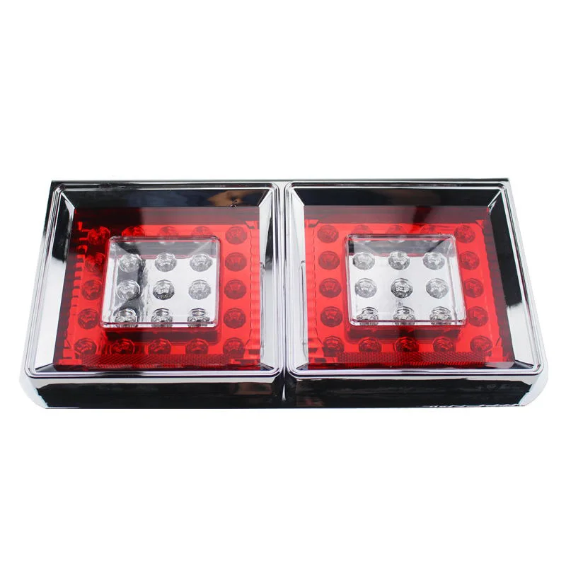 2 шт Светодиодные Автомобильные задние фонари стоп сигнальные лампы для 24V прицеп
