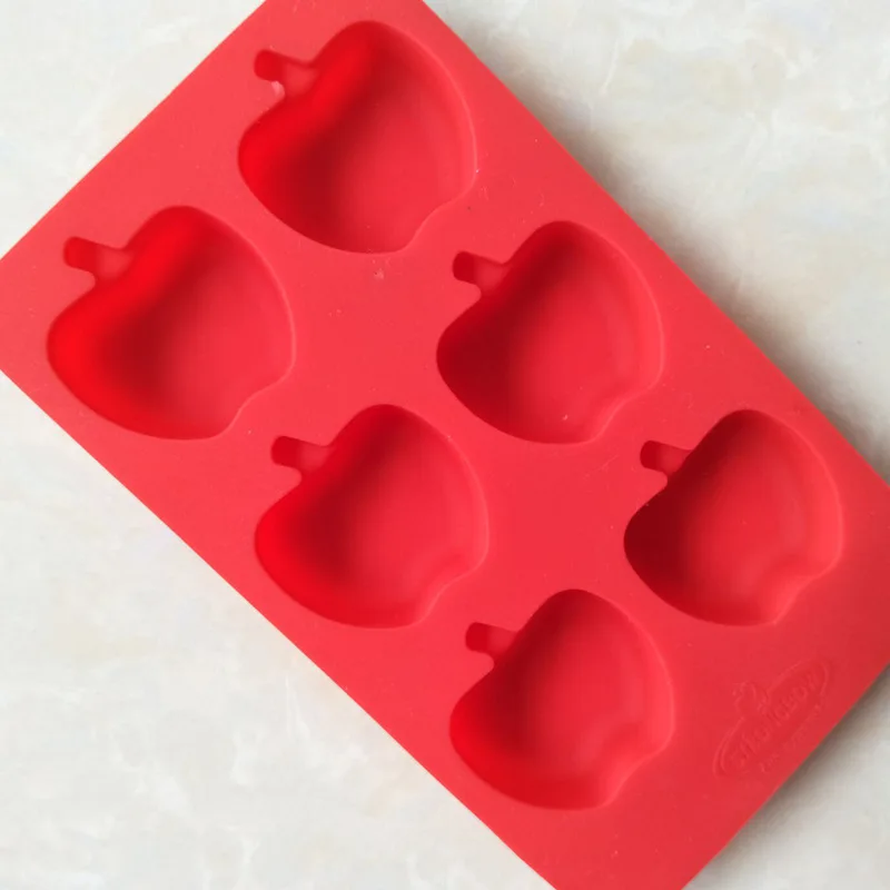 6 Полость силиконовые формы для выпечки тортов конфеты и льда кубик лотки в форме