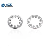 m3 m4 m5 m6 m8 m10 m12 sus304 din6797j 304 stainless steel a2 internal toothed shakeproof washers lock washer gb861 1 3 4 5 6 mm