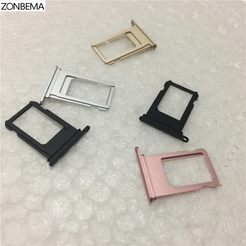 ZONBEMA 50 шт. Новый адаптер для Sim карты iPhone 7 Plus микро лоток Слот держатель Замена|sim