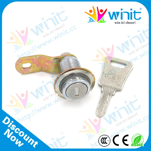 Лучшая цена Аркадный Игровой Автомат замок и ключ треугольный переключатель