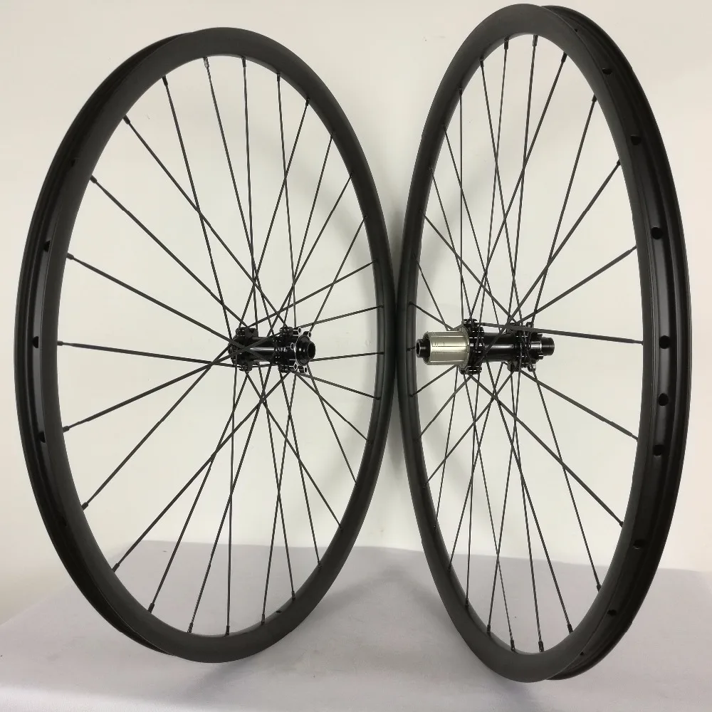 27 мм * 23 XC/AM 29er 650B 26er углеродная колесная пара безкамерная совместимая горная mtb
