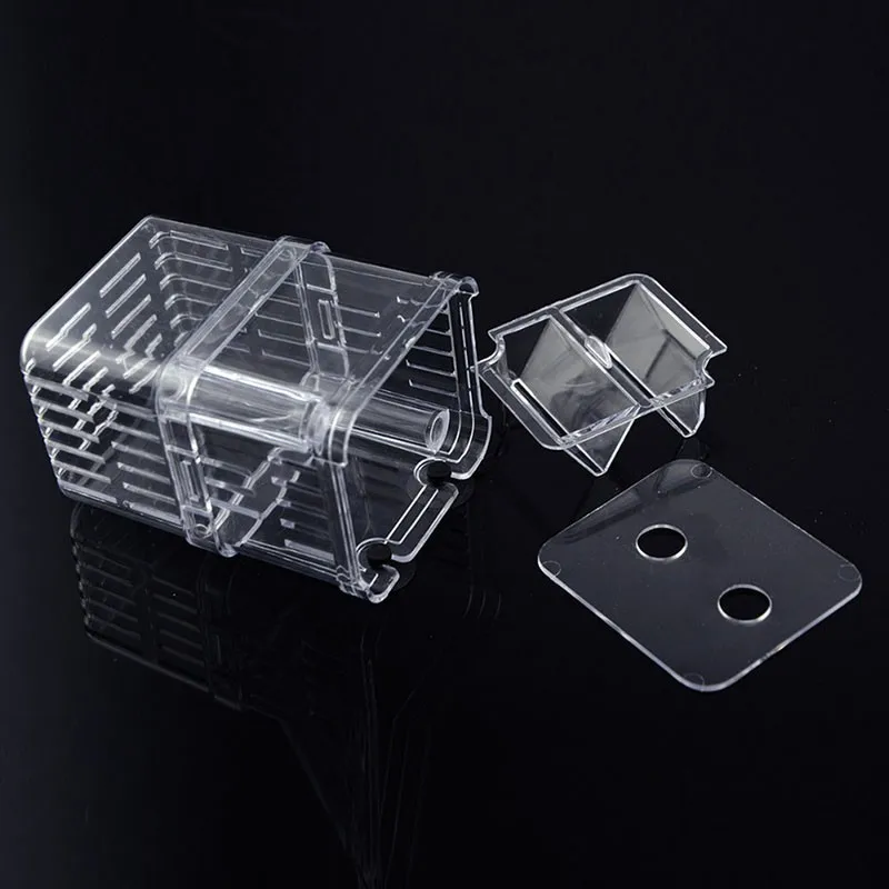 2 размера акриловый двухслойный аквариумный плавающий рыбный инкубатор чаша