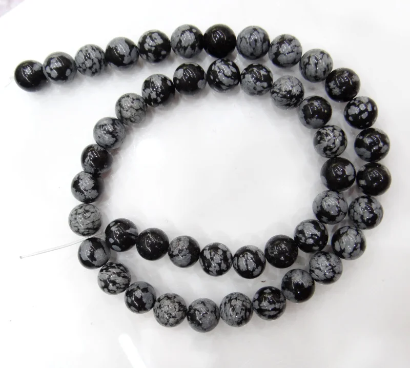 Бусины Из Натурального Красного дерева обсидиан круглые бусины россыпью для