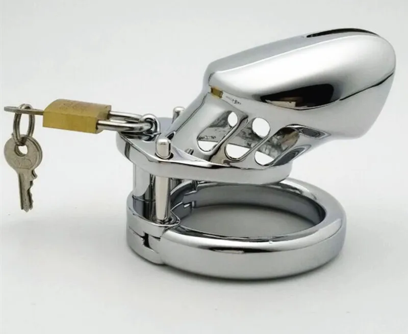 Нержавеющая сталь новый дизайн петух клетка пенис кольцо с клеткой запираемый