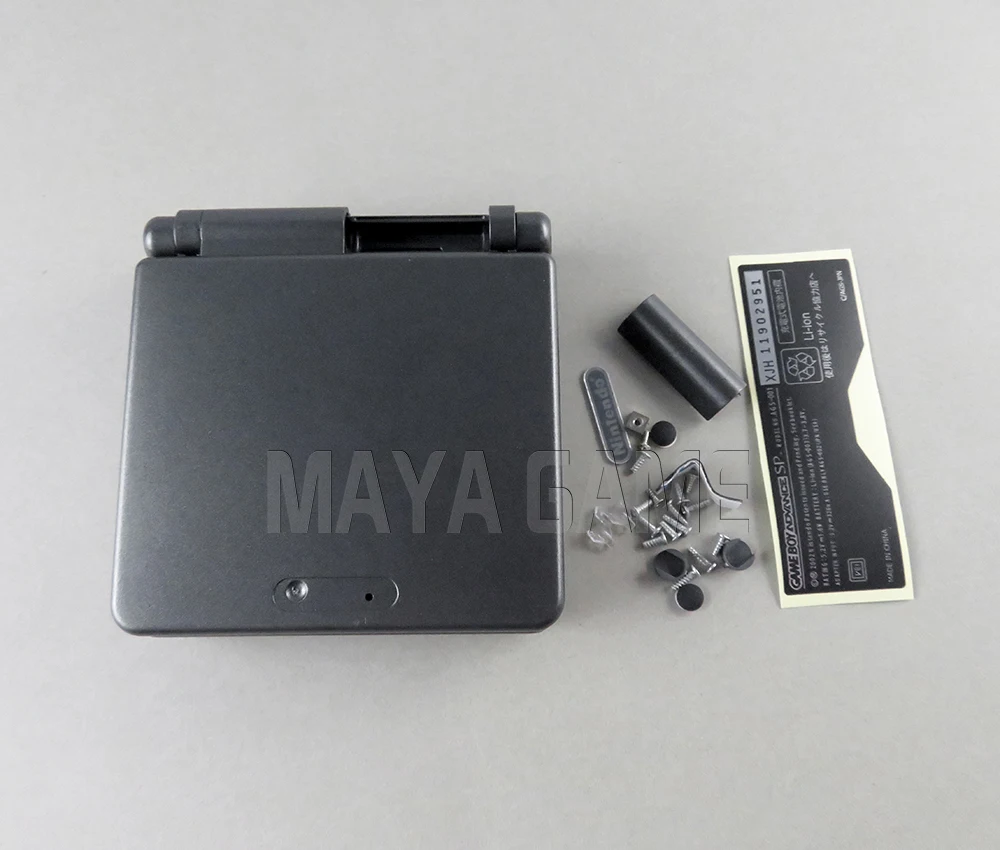 Чехол для Gameboy Advance SP сменный Корпус Корпуса с крышкой и винтами для GBA SP
