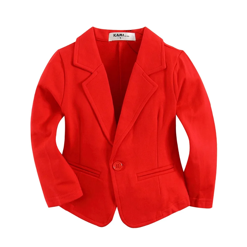 Новое поступление Трикотажный Хлопковый Блейзер 100% для маленьких мальчиков BJ11