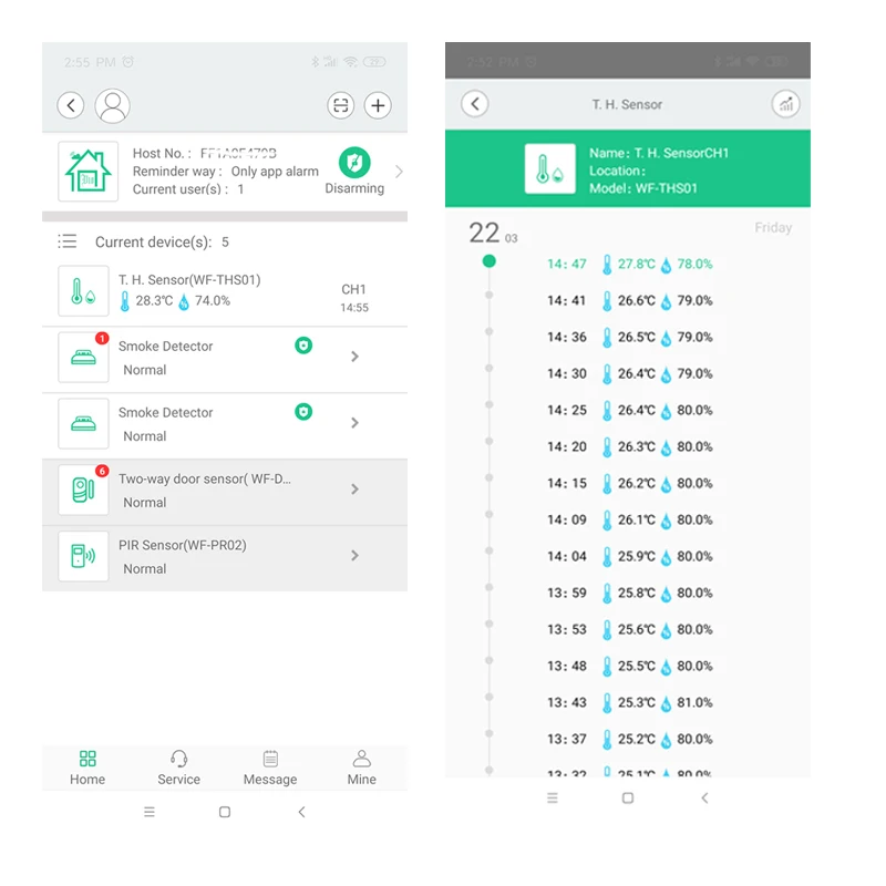 Wofea wifi термо-гигрометр датчик температуры и влажности автоматическая загрузка данных в облако и хранение