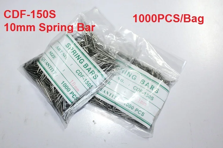 

Wholesale 1000PCS / bag 10MM CDF-150S Watch Spring Bar for Watch Repair and Watch Band Replacement