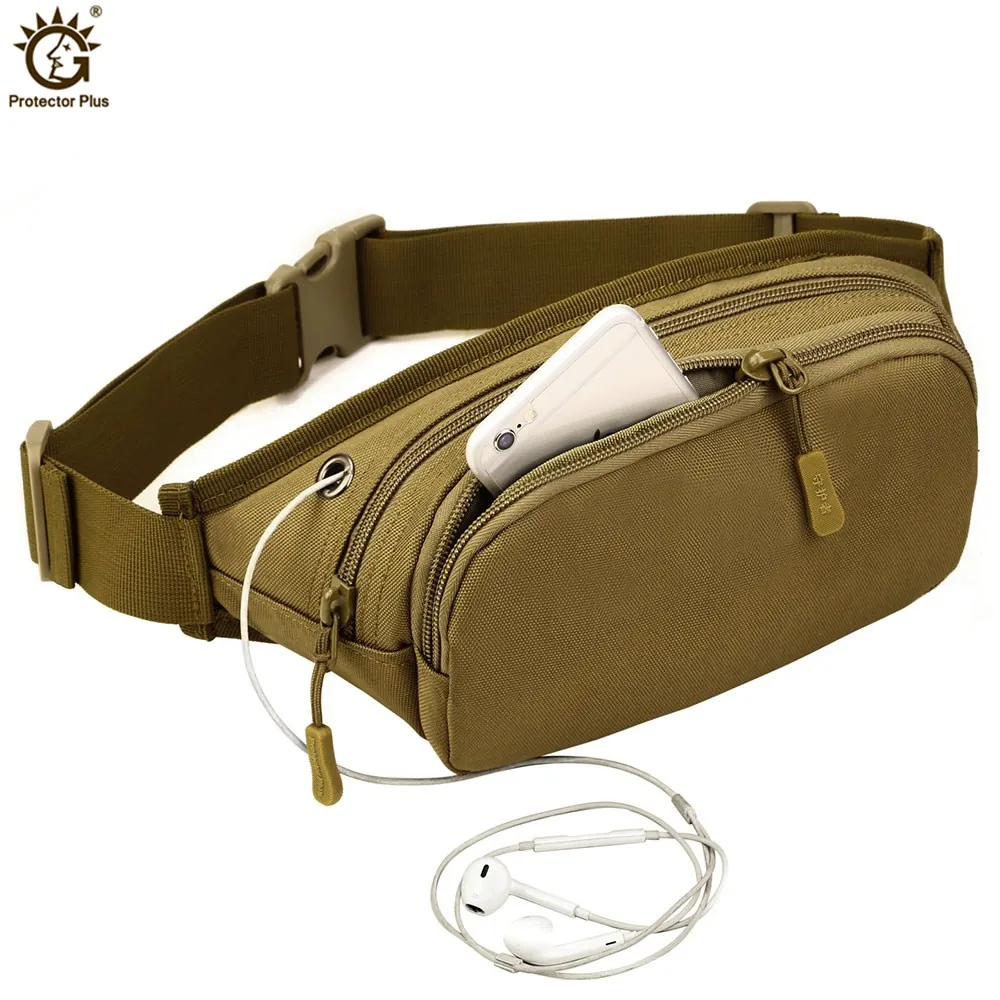 

Men's Multifunctional Waist Packs Women Portable Chest Bags Mini Shoulder Bag Phone Purse Chain Strap Pack