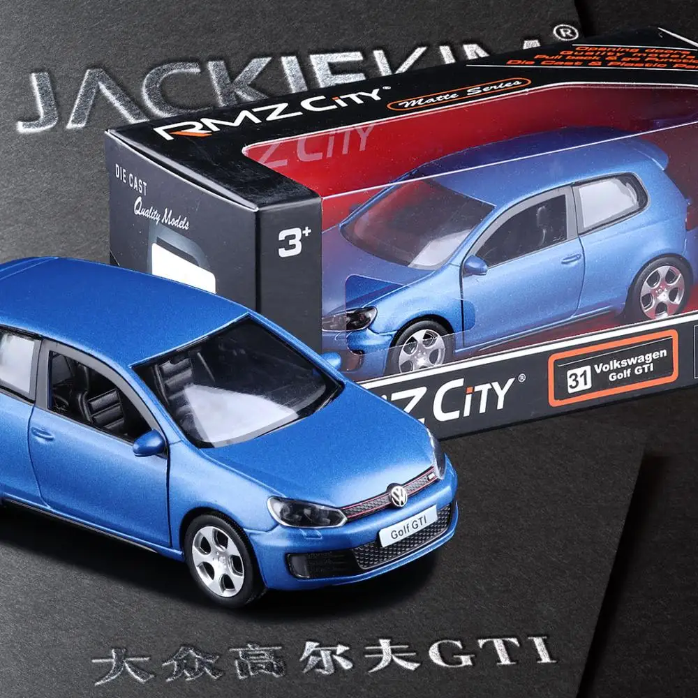 Распродажа 1:36 Масштаб высокая симуляция суперкар металл потяните назад гольф GTI