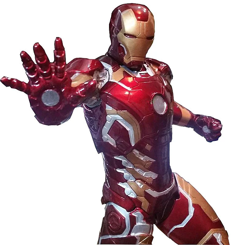 50 см Мстители 3 Infinity War Железный человек MK43 фигурка куклы игрушки статуя из смолы