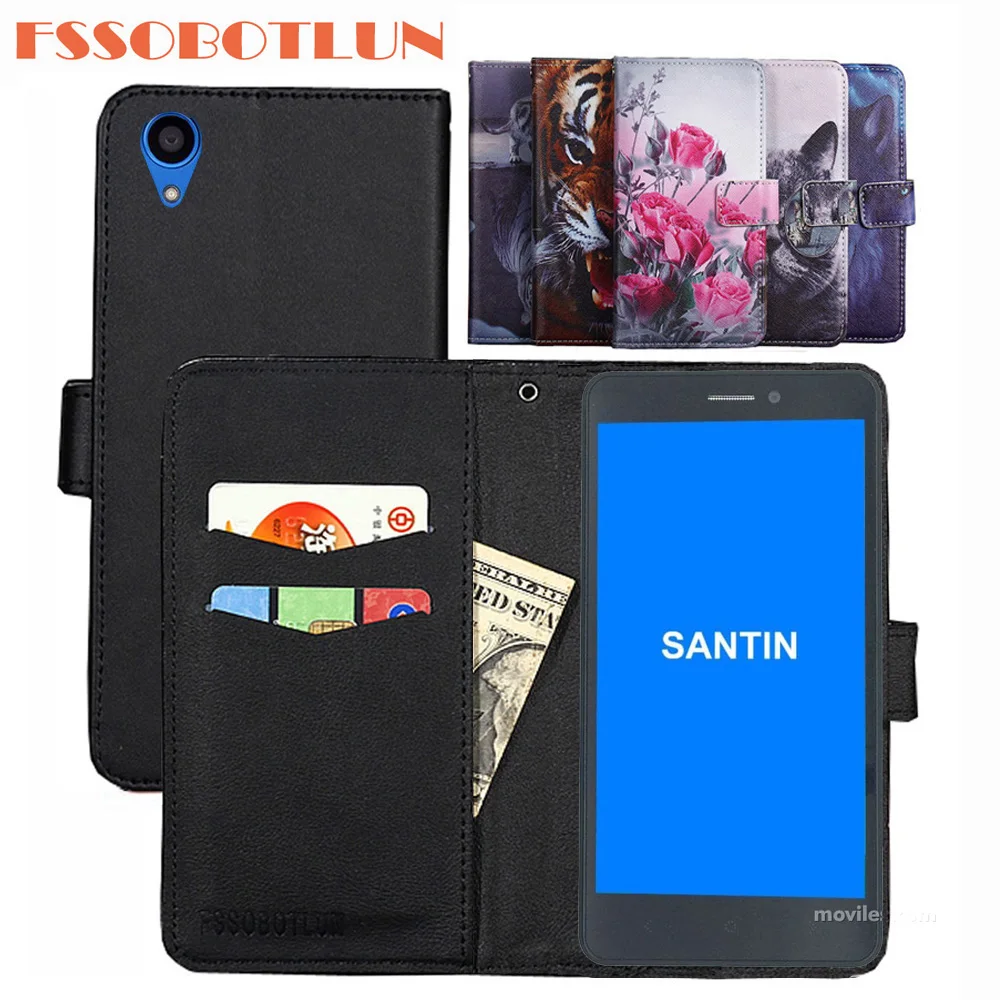 FSSOBOTLUN 9 цветов для Santin Dante чехол из искусственной кожи Ретро флип оболочка