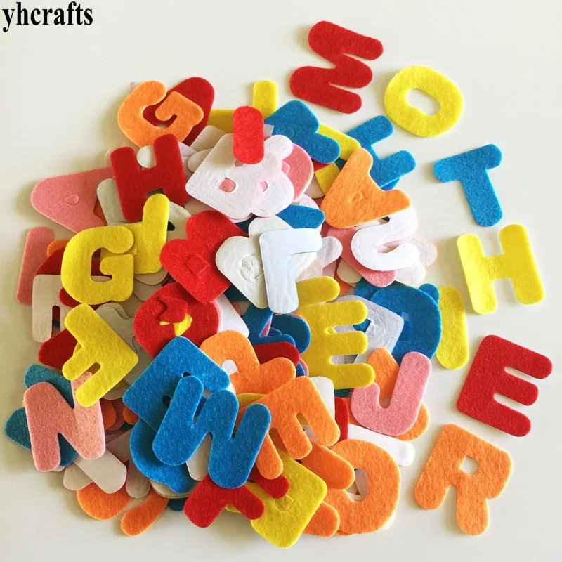 150PCS/LOT.0-9 numbers felt stickers Teach your own Self learning Kindergarten crafts ornament Early educational toys | Дом и сад