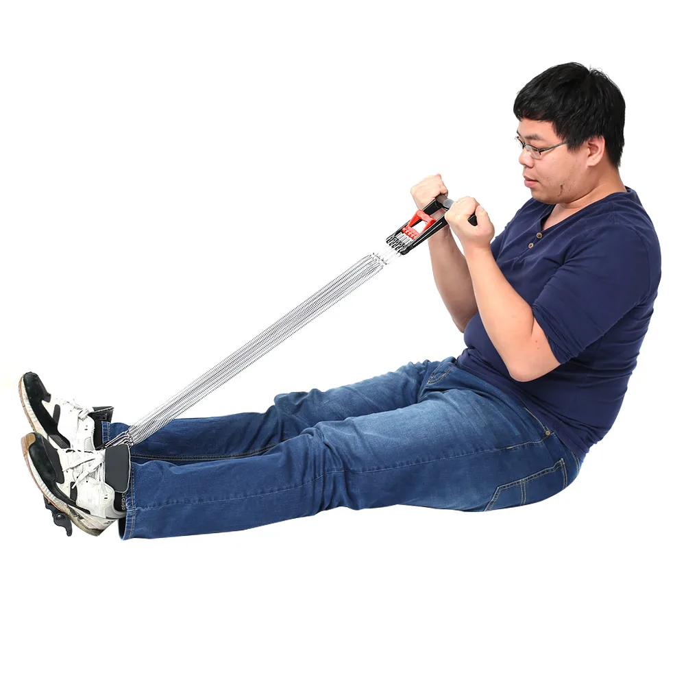 Недавно 3 в 1 Грудь Разработчик пружинный расширитель + рукоятка педаль 5 весна