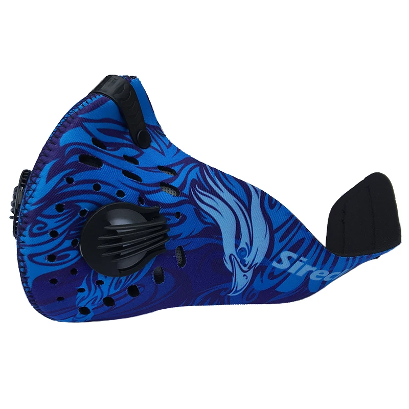 Велосипедная маска Sireck Спортивная с активированным углем велосипедная защитой