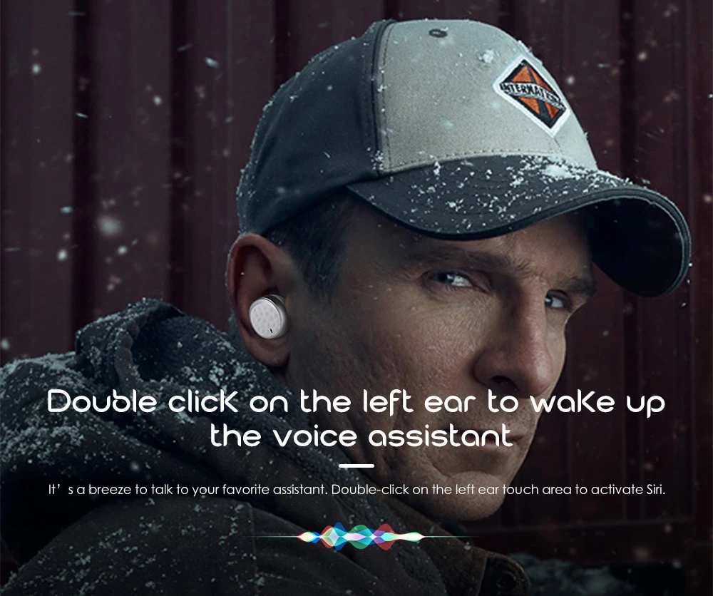 Оригинальные наушники Padmate T5 TWS Bluetooth, беспроводные наушники, водонепроницаемые наушники IPX6 с микрофоном, микрофоном, сенсорным управлением