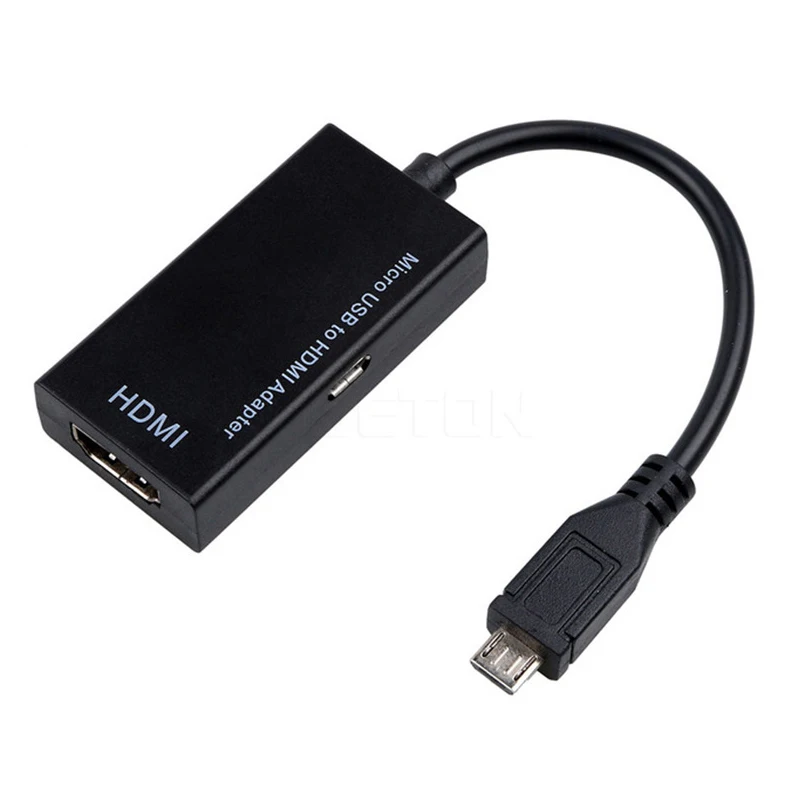 

5Pin Micro USB 5-Pin Micro USB to HDMI Adapter for Samsung Galaxy S2 HDMI Converter for HDTV HD TV PC DVD HDMI cable Wholesales