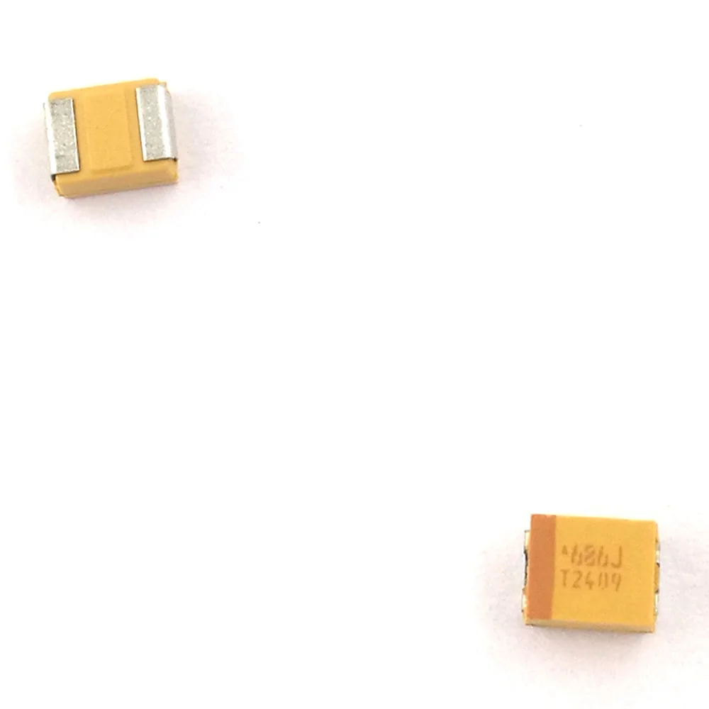MCIGICM 20 шт. B 3528 68 мкФ 6 3 V SMD Танталовый конденсатор | Электронные компоненты и