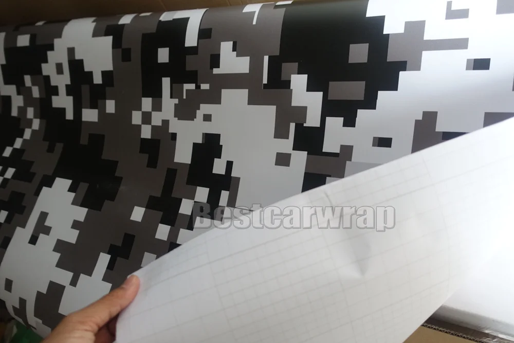 Белый тигр &quot Камуфляж виниловая пленка для оклеивания автомобилей Обёрточная