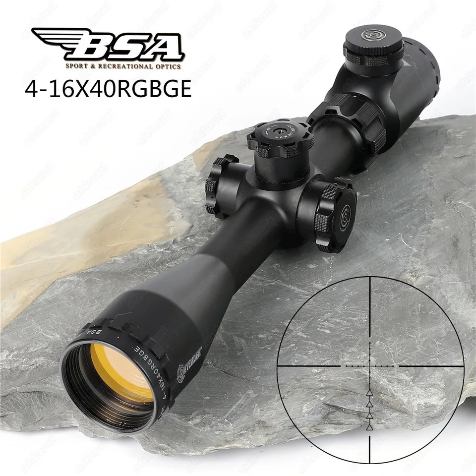 LEBO TC 3-12X40SF Riflescope первая фокальная плоскость Боковая регулировка параллакса Mil-dot стеклянные гравированные винтовки