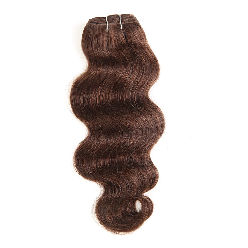 Rebecca бразильские натуральные волнистые волосы для тела 1 пучок цветных #1 # 1B #2 #4 Remy