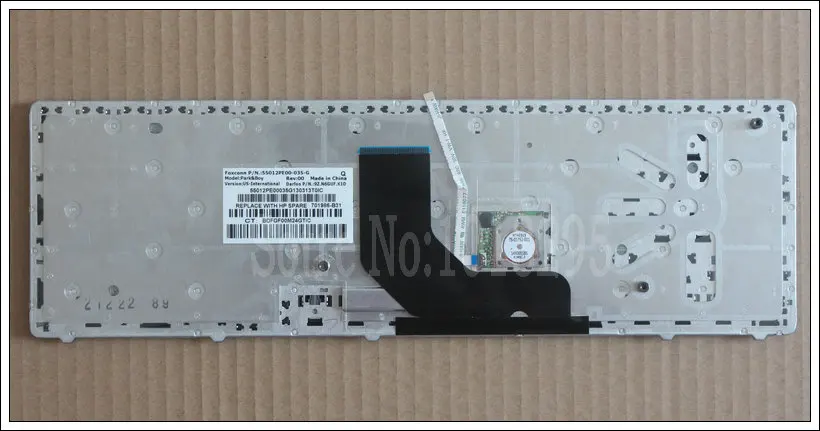 Новая английская клавиатура для HP EliteBook 8560p 8570P 8560B 6560b 6565b 6560P US ноутбука с