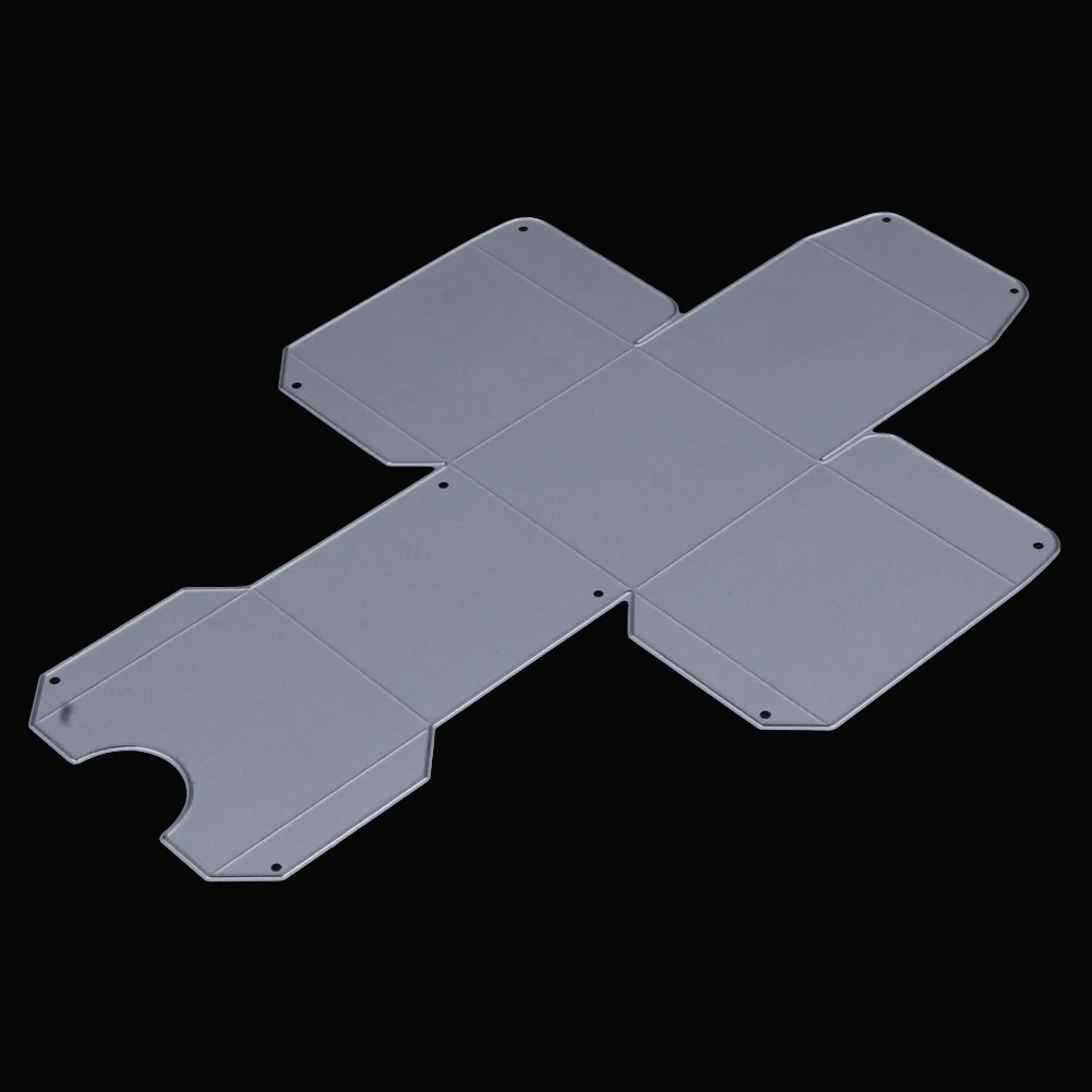 Металлические резные штампы DIY квадратная конфетная Подарочная коробка ручной