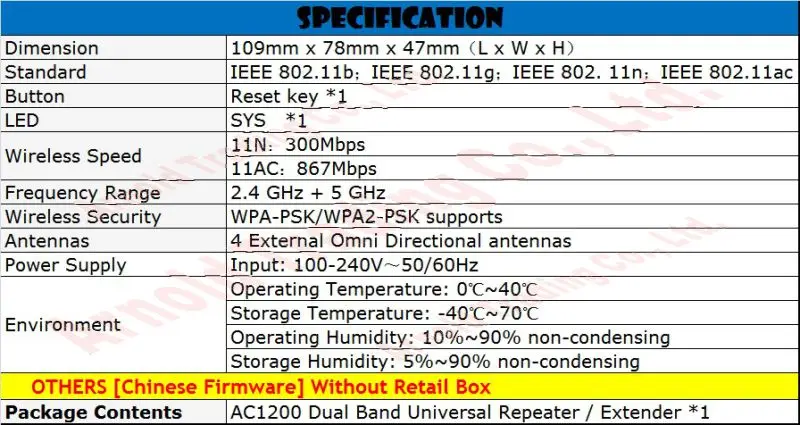 Усилитель сигнала Wi Fi 11AC 1200 м 2 4 + 5 ГГц|wifi signal amplifier|wireless extenderhotspot wifi |