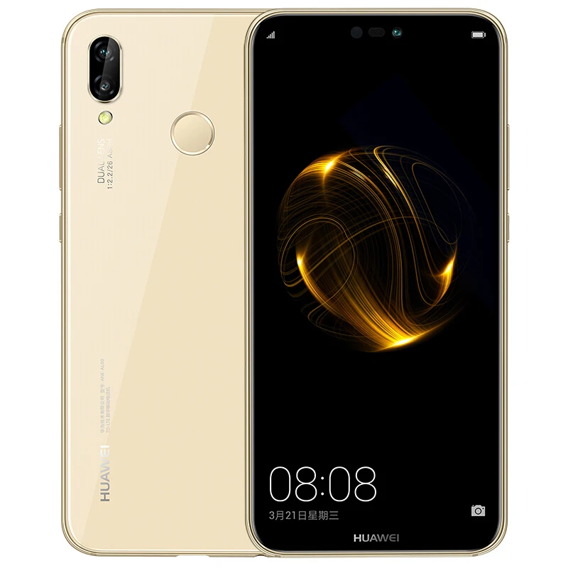 Huawei Nova 3e P20 lite 5 84 &quot3000 мАч 4 Гб оперативная память 64 Встроенная Kirin 659 Octa Core Face ID