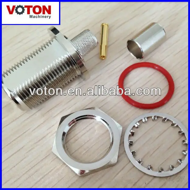 free shipping Type N Female bulkhead crimp connector for LMR240 cable | Строительство и ремонт