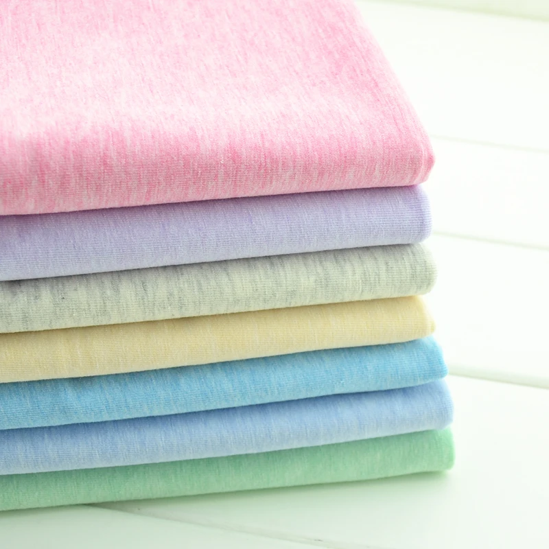 Tecidos Patchwork Shipping 40 S New Colored The Modal Knitted Fabric Cotton Summer Cool Breathable Sweat Cloth Stretch Lycra | Дом и сад