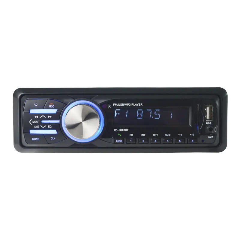 Стерео Авторадио Bluetooth автомобиля Радио fm приемник телефон AUX-IN MP3 FM USB 1 DIN