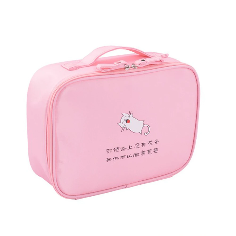 Модные Портативный Путешествия Макияж Toiletry Чехол Высокое Ёмкость организатор