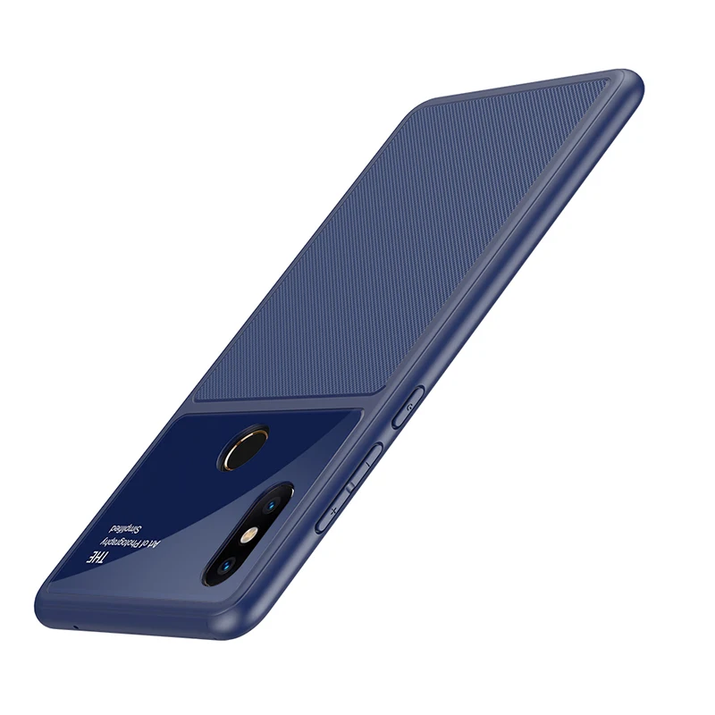 Зеркальный стеклянный чехол для Xiaomi mi mix 2s мягкий Vpower телефона xiaomi mix2s |