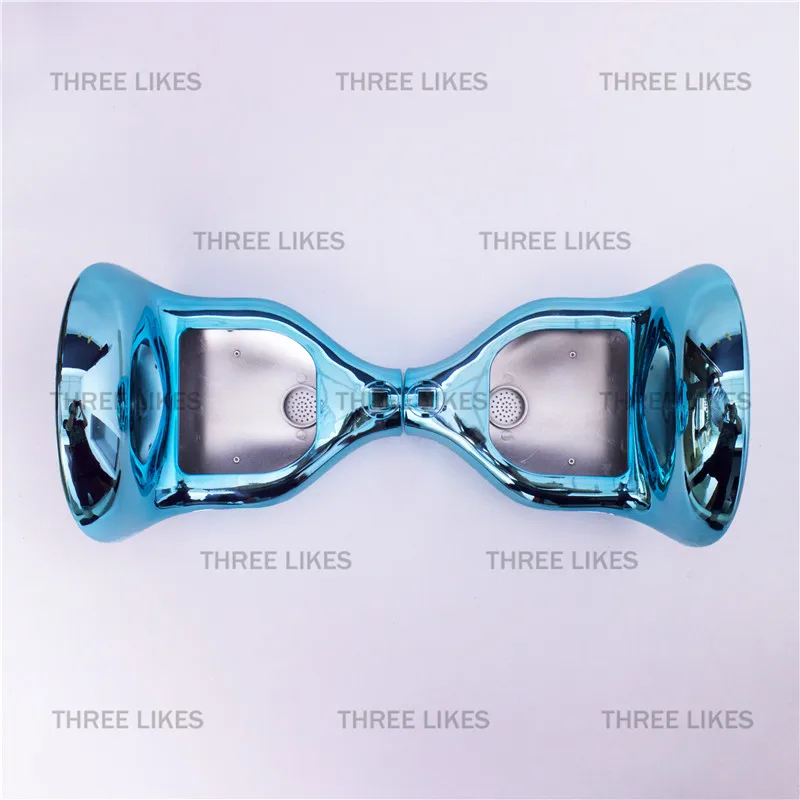 Хром Синий 10 дюймов умный самобалансирующийся 2 колеса стоячий электрический