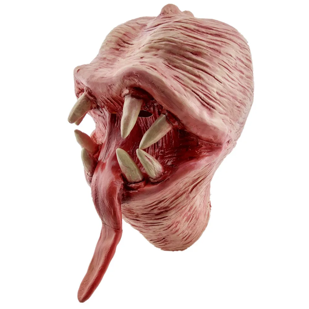 Паразитные звери человек-пожиратель цветок маска убийста едят людей язык