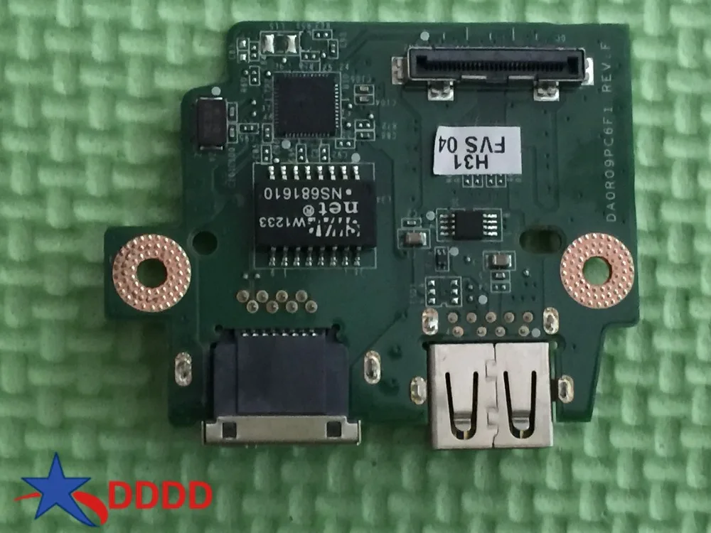 Оригинал для Dell Inspiron 5720 USB LAN плата Da0r09pc6f1 Cn-0f15hr 0F15HR F15HR полностью протестирована |