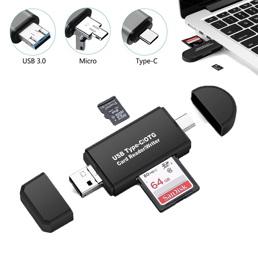 Micro USB Type C USB 3, 0 OTG  SD Micro SD       Android