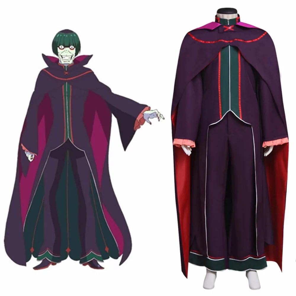 

Аниме Re: Zero Kara Hajimeru Isekai Seikatsu petelgнаблюз фиолетовый наряд костюм косплей для Хэллоуина карнавальной вечеринки