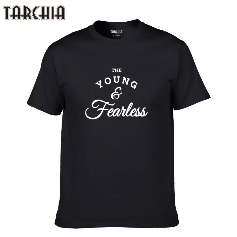 Футболка TARCHIA мужская с коротким рукавом повседневная брендовая тенниска из 2021