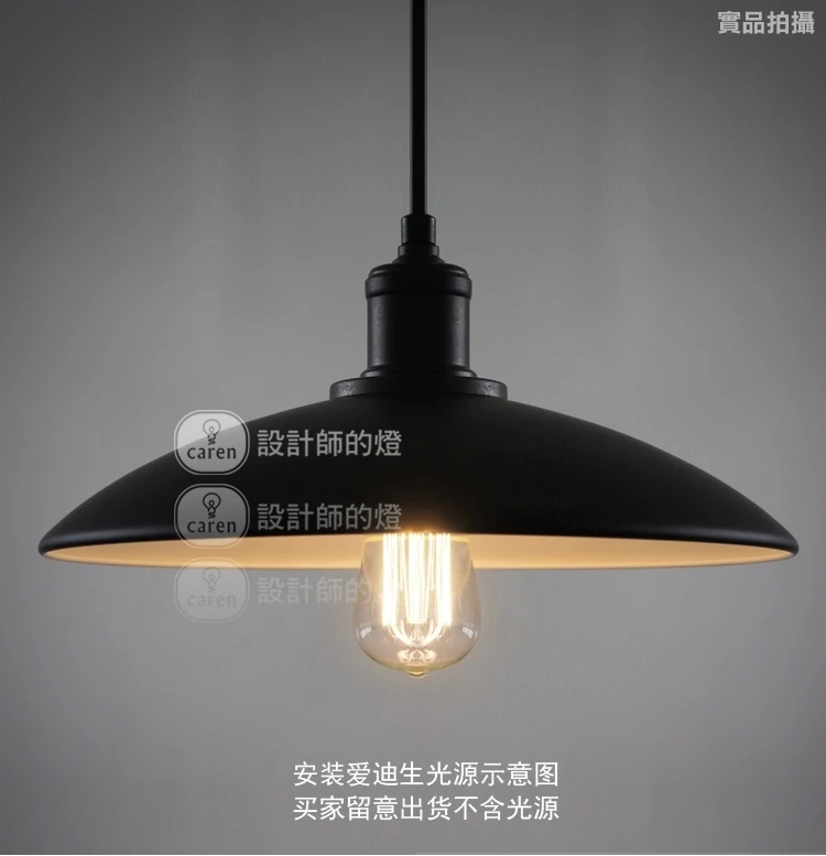 IKEA lamp modern minimalist designer vintage American country creative restaurant lighting white single-head chandelier | Лампы и