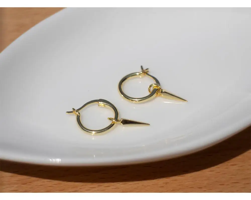 Серьги из стерлингового серебра 925 пробы модные индивидуальный дизайн