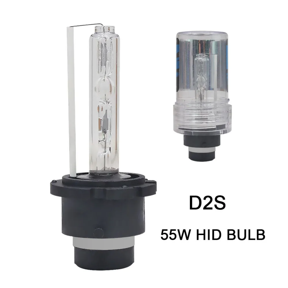 2 шт 55 W D2S ксеноновая лампа 4300 k 5000 6000 8000 Ксеноновые D2C HID балласта Замена Авто свет